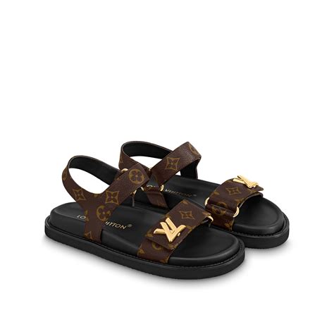 louis vuitton sandals dupe|louis vuitton sunshine sandals.